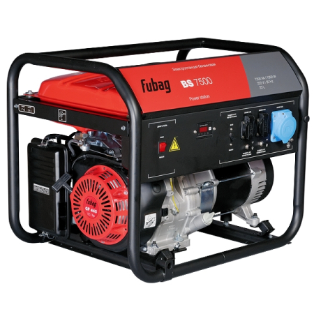 Генератор (электростанция) бензиновый Fubag BS 7500