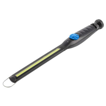 Фонарь светодиодный, COB LED 10W, магнитный шарнир, HOEGERT HT1E406