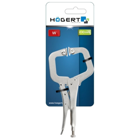 Клещи зажимные “C”, 280 мм, HOEGERT HT1P386