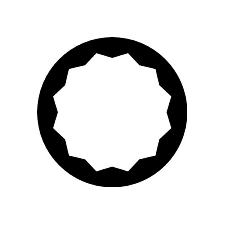 BAHCO 7807 Торцевая головка для дизель-инжекторов, 27 мм, 1/2 дюйма