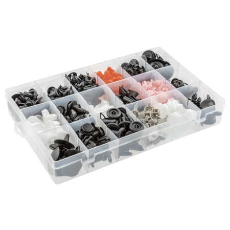 Автомобильные клипсы TOYOTA/LEXUS, 18 видов, 360 шт, HOEGERT HT8G554