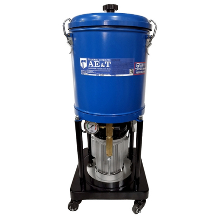 Нагнетатель густой смазки электрический, 25 л, 220 В, AE&T EG25-220