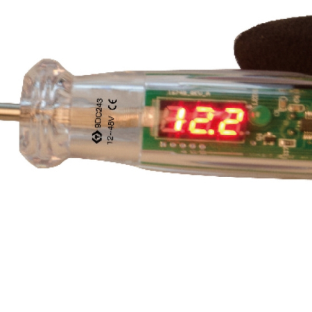 Тестер для проверки напряжения цифровой, 12-48 В KING TONY 9DC243