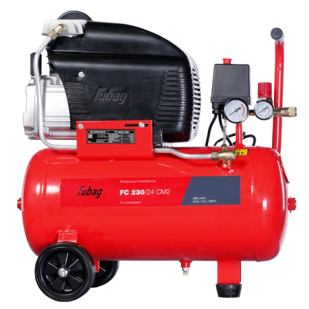 Компрессор воздушный коаксиальный однофазный FUBAG FC 230/24 CM2