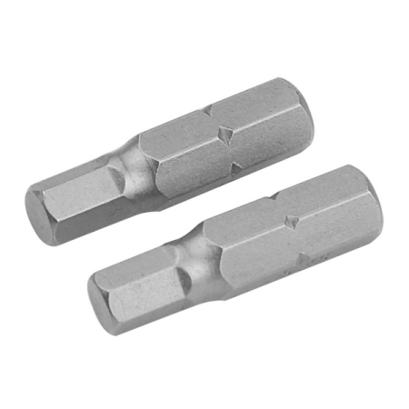 Набор вставок (бит) 1/4", HEX 5 мм, 25 мм, 2 предмета TOLSEN TT20235