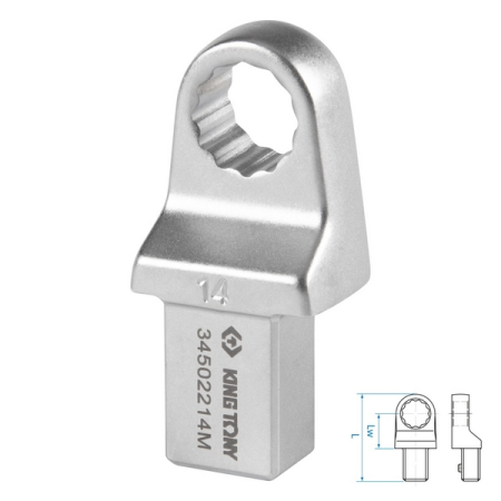 Насадка накидная серии FIT, 14 мм, 14x18 мм KING TONY 34502214M