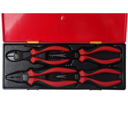 Набор шарнирно-губцевых инструментов, 4 предмета, в кейсе JTC-K5045