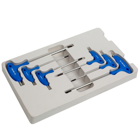 KING TONY 22306TR Набор Г-образных ключей TORX, T10-T40, 6 предметов