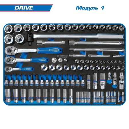 KING TONY 934-251MRV Набор инструментов “DRIVE”, 251 предмет, в красной тележке KING TONY 934-251MRV Набор инструментов “DRIVE”, 251 предмет, в красной тележке