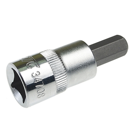 Бита-головка 3/8" HEX H8x48мм JTC-34708 Бита-головка 3/8" HEX H8x48мм JTC-34708