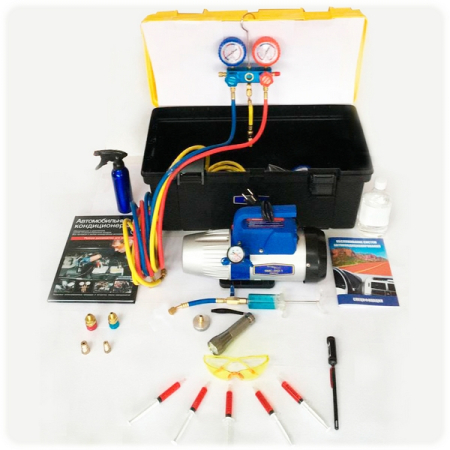 Устройство для вакуумирования и заправки систем кондиционирования SMC-041-2 New