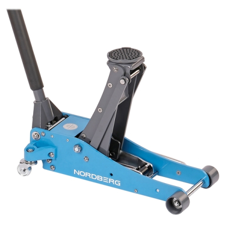 NORDBERG N32021E Подкатной гидравлический домкрат, алюминиевый, низкопрофильный, 2 т