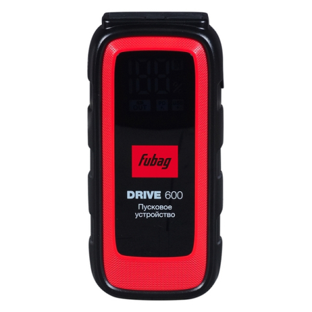 Автономное пусковое устройство 12 В, 600/1500 А, 12000 мАч, FUBAG Drive 600