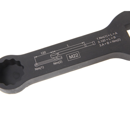 Ключ для тормозных суппортов грузовых автомобилей 12-гранный 22 мм, 3/4", JTC-5595-M22