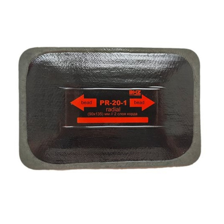 Пластырь радиальный резинокордный 90x135мм (2 сл) БХЗ PR-20-1 Professional