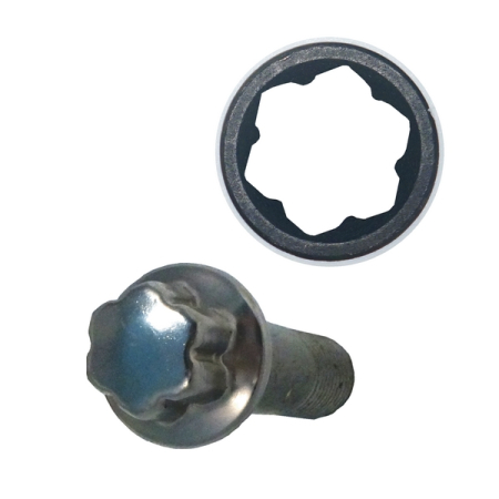 Головка торцевая ударная глубокая специальная 1/2" 17 мм для Mercedes BAHCO BWSMB17