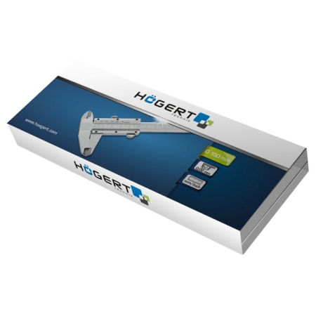 Штангенциркуль 150 мм, с глубиномером, HOEGERT HT4M270
