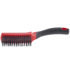 Щетка металлическая зачистная, пятирядная, двухкомпонентная рукоятка, Matrix 74835