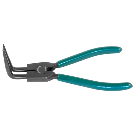 Щипцы для стопорных колец удлиненные, загнутые 90°, разжим, 10-32 мм, 215 мм, Jonnesway P9508D