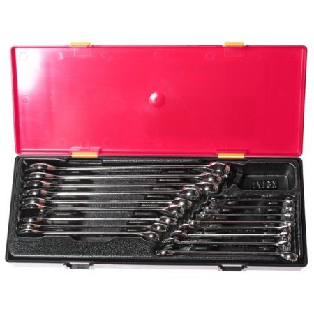 Набор ключей комбинированных, 6-23 мм, 17 предметов, JTC-K6171