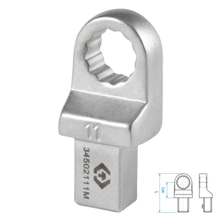 Насадка накидная серии FIT, 11 мм, 9x12 мм KING TONY 34502111M