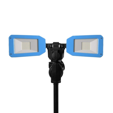 Прожектор светодиодный со штативом 220 В, 10000 лм HOEGERT HT1E455