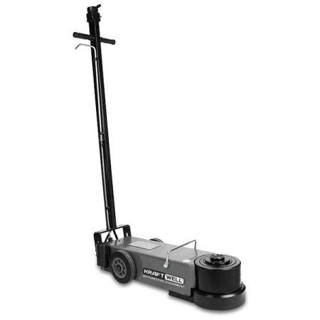 Домкрат пневмогидравлический трехступенчатый, 70/40/20 тонн, KRAFTWELL KRWAJ70-3T