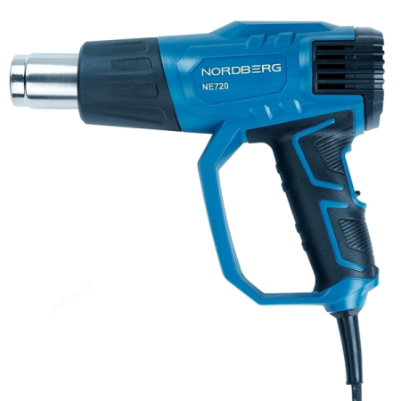 NORDBERG NE720K Фен технический, 50-650°С, 2000Вт, с комплектом насадок