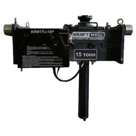 Домкрат канавный пневмогидравлический, 15 т, KraftWell KRWTPJ-15P