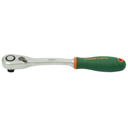 Рукоятка трещоточная 1/2"DR, 60 зубцов, 249 мм, Jonnesway R6804 Рукоятка трещоточная 1/2"DR, 60 зубцов, 249 мм, Jonnesway R6804