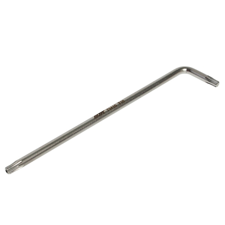 Ключ TORX/TORX с отверстием Г-образный T10H удлиненный L=90 мм JTC-73410