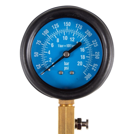 Компрессометр бензиновый, 0-21 атм, 5 предметов, AFFIX AF12010521C