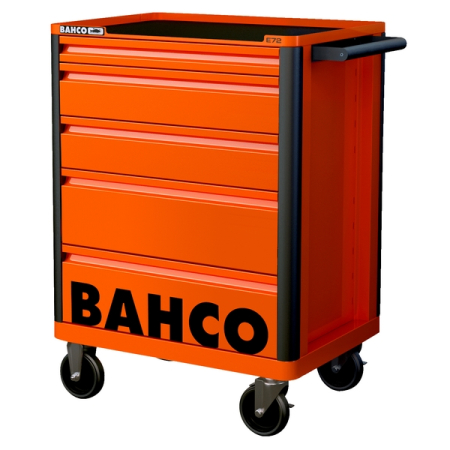 BAHCO 1472K5 Тележка инструментальная 26 дюймов, 5 ящиков