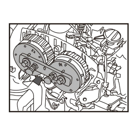 Приспособление для установки фаз ГРМ Volvo JTC-6018 Приспособление для установки фаз ГРМ Volvo JTC-6018