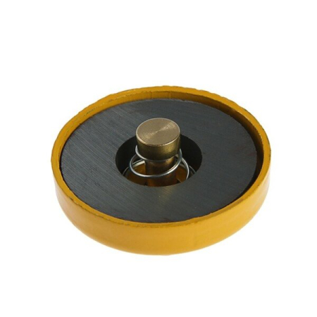 Набор из 2 магнитных сварочных фиксаторов, усилие 4 кг, и магнитной клеммы "масса" Denzel 97557