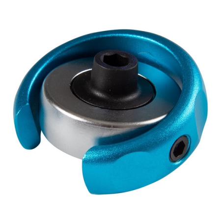 KING TONY 2747 Трещотка 1/4", 72 зубца, дисковый механизм, для вставок (бит)