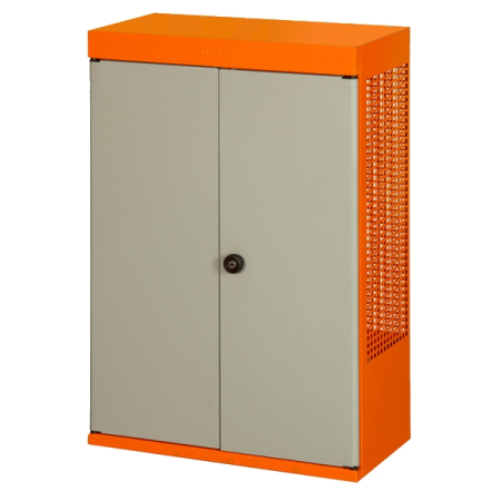 BAHCO 1495CD60 Инструментальный шкаф двухдверный, 602x250x900 мм, оранжевый
