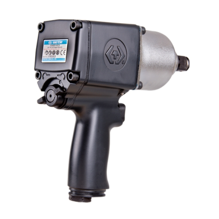 KING TONY 64114AMP01 Гайковерт ударный пневматический 3/4", 1085 Нм, с комплектом ударных головок, 18 предметов