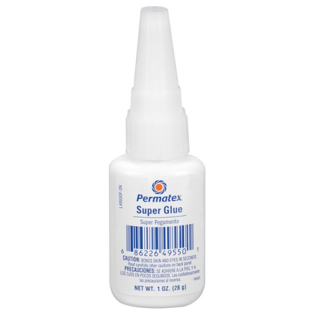 Супер клей, Класс 1, для пластика, 28 г, Permatex Super Glue