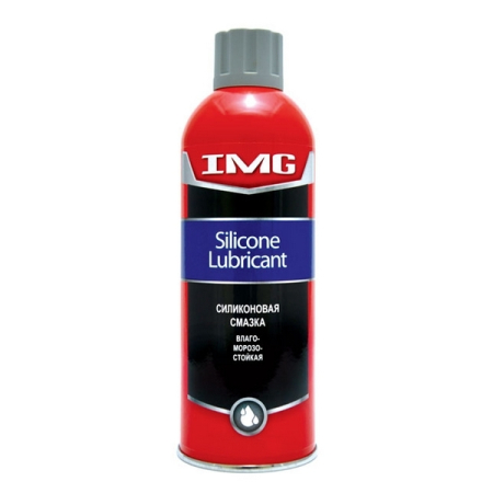 Смазка силиконовая бесцветная, 520 мл, аэрозоль, IMG Silicone Lubricant