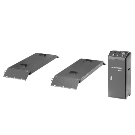 Nordberg N631L-3 Подъемник ножничный электрогидравлический низкопрофильный 3 т, 220 В, серый