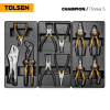 Набор инструментов CHAMPION в черной тележке, 239 предметов, TOLSEN TT85416