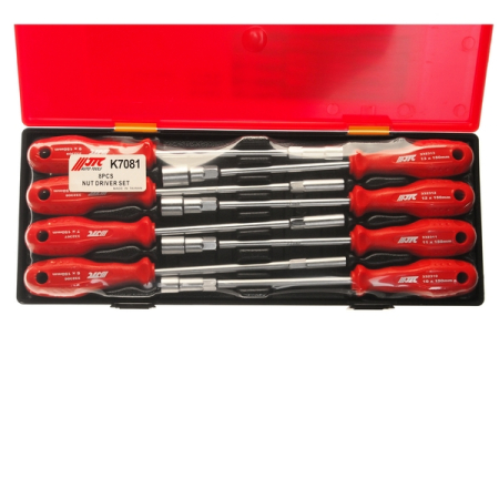 Набор отверток с торцевой головкой 6-13 мм, 8 предметов, JTC-K7081