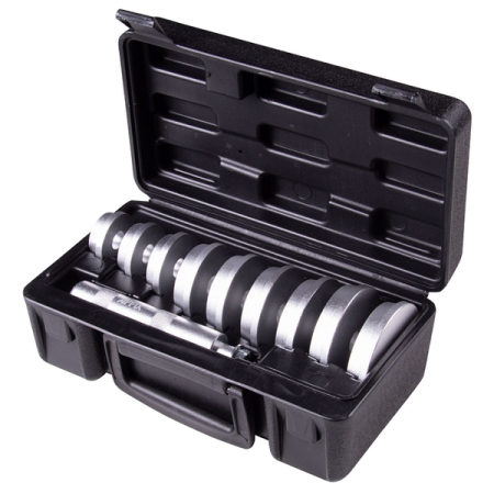 Набор оправок алюминиевых для подшипников, 39,5-81 мм, 10 предметов, AFFIX AF10020011C