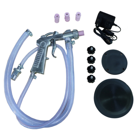 Камера пескоструйная настольная, боковая загрузка, 110 л, KraftWell KRW-SB110