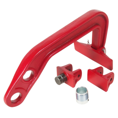 Крюк вытяжной для кузовных работ,  4 т, со сменными упорами JTC-YC105