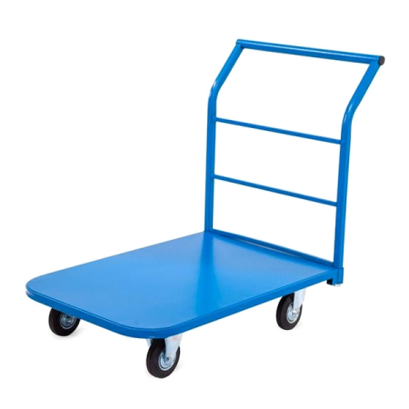 Тележка платформенная 600x900 мм, г/п 300 кг, колеса 125 мм, TOR ТП-2 1005794