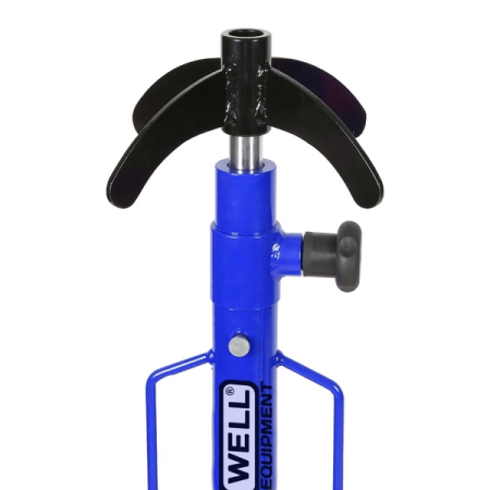 Стойка трансмиссионная гидравлическая, грузоподъемность 600 кг, KRAFTWELL KRWTJ6 Blue