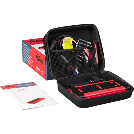 Автономное пусковое устройство FUBAG Drive 600, 12 В, 18000 мАч, Type-C Автономное пусковое устройство FUBAG Drive 600, 12 В, 18000 мАч, Type-C