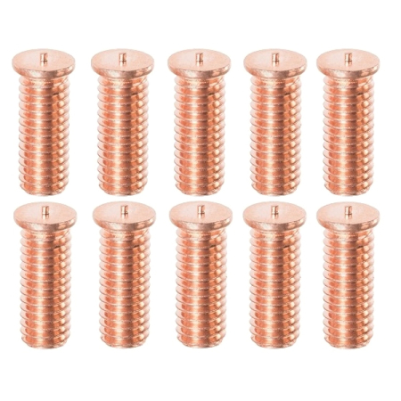 Шпилька приварочная 6x16 мм, 10 шт, KraftWell KRWSW-SG015-2